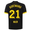 Maglia ufficiale Borussia Dortmund Malen 21 Trasferta 2023-24 per Uomo